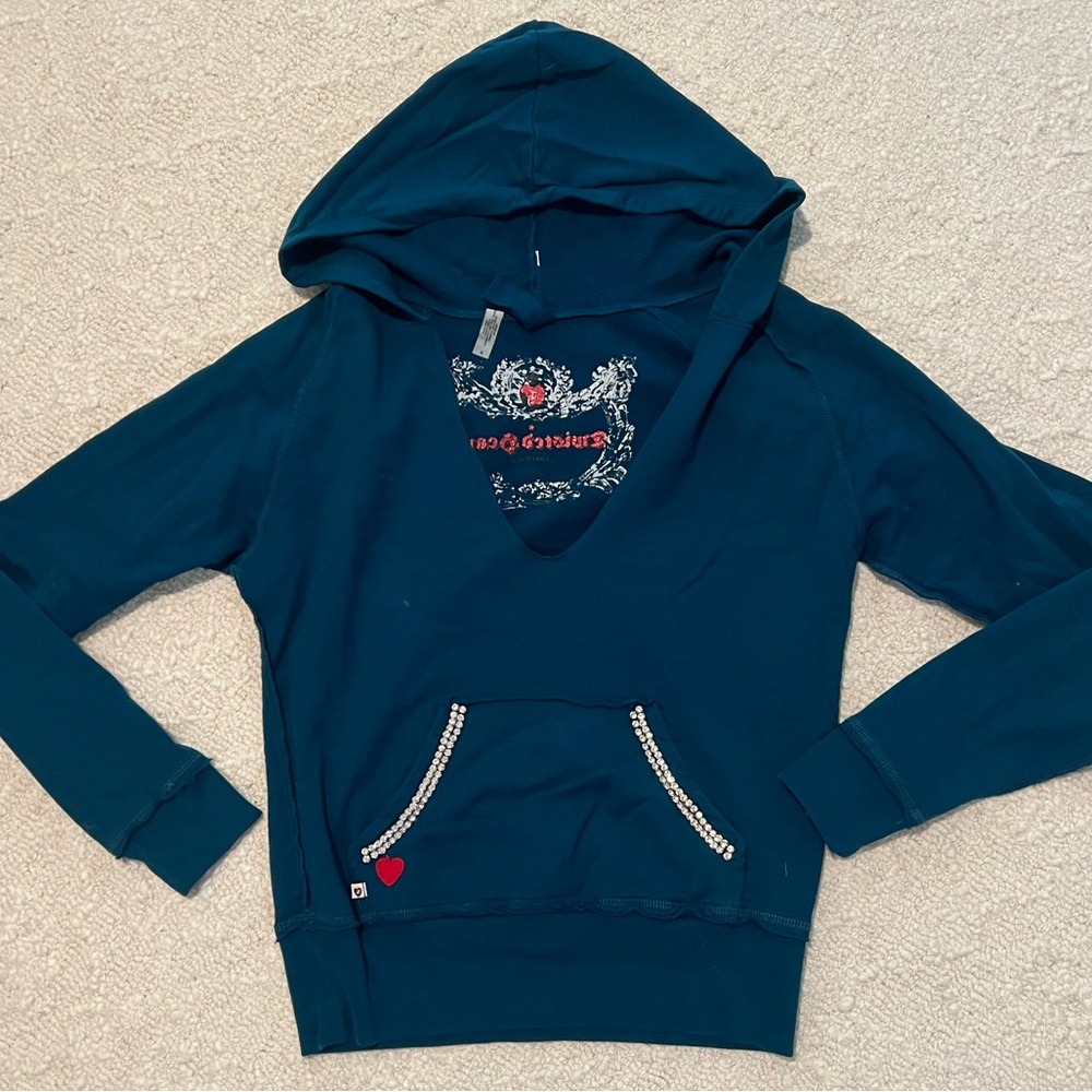 Twisted Heart Blue Sweatshirt